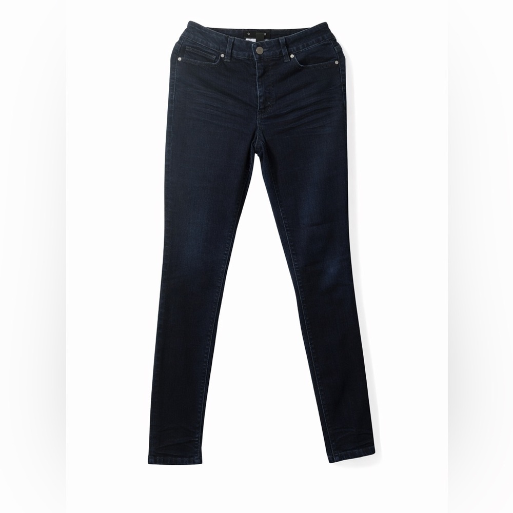 White House Black Market Skinny Jeans Dark Wash Stretch Denim Size 8R